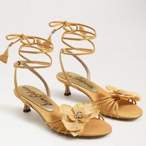 Sam Edelman Carla Lace Up Kitten Heel